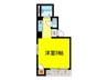 リボン金屋町ビル 1Rの間取り