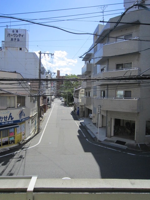 室内からの展望 リボン金屋町ビル