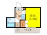 第２橋本ビル 1Kの間取り