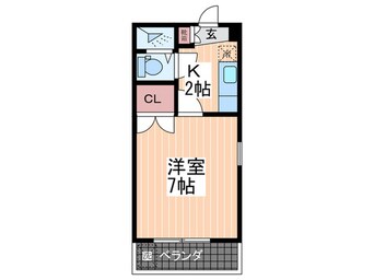 間取図 第２橋本ビル