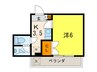 第２橋本ビル 1Kの間取り