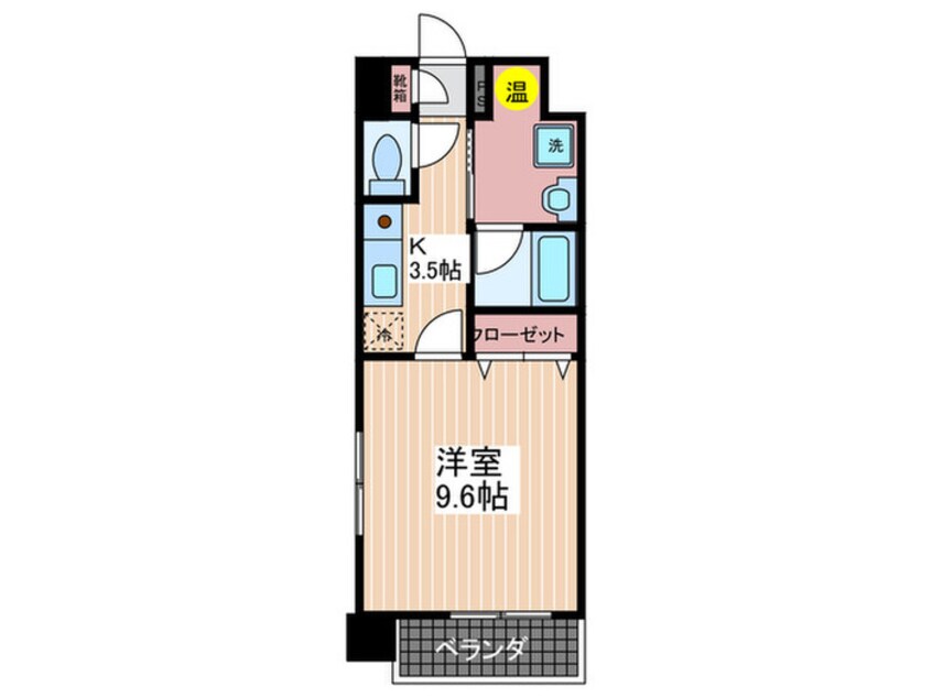 間取図 アンフィニ河原町