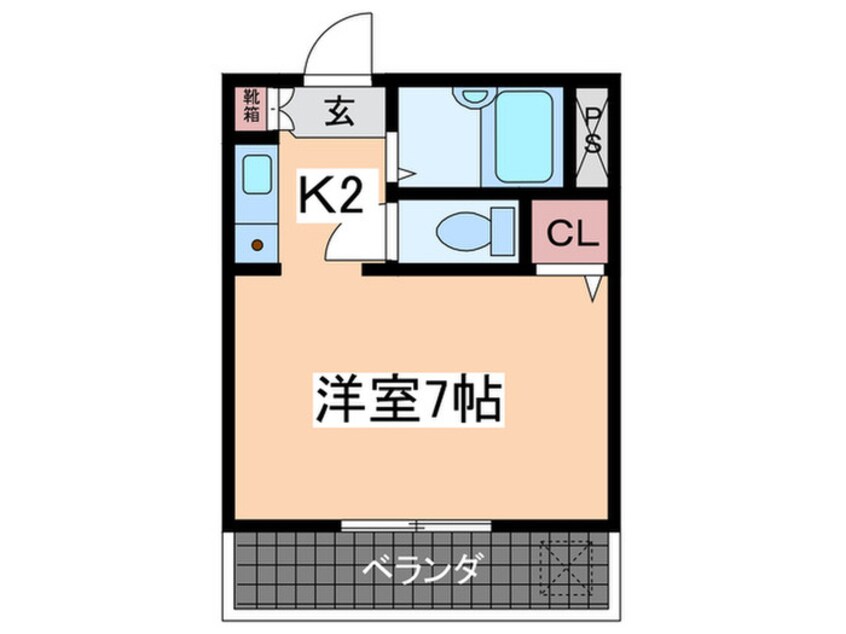 間取図 アスティーニ海田南