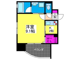 間取図 ルービンス宇品海岸