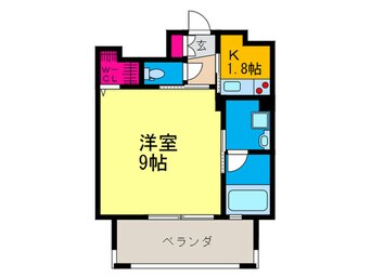 間取図 ルービンス宇品海岸