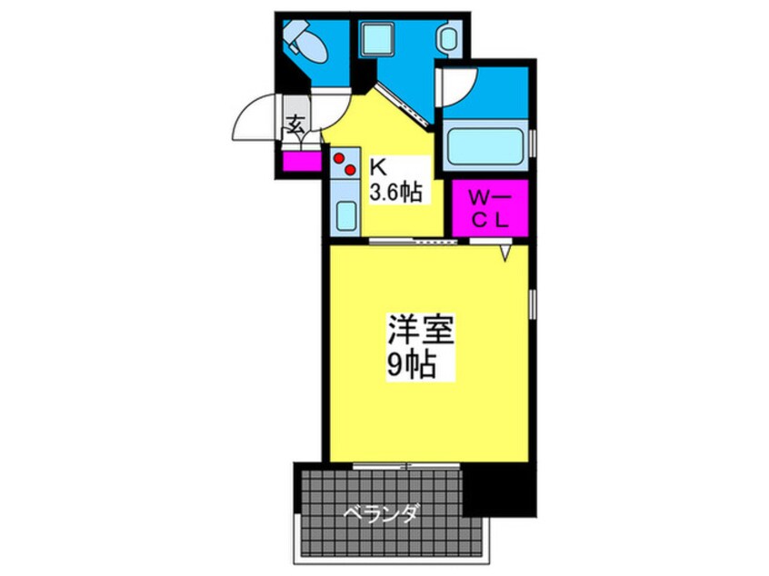 間取図 ルービンス宇品海岸