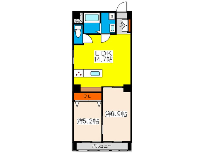 間取図 ネットビル１０