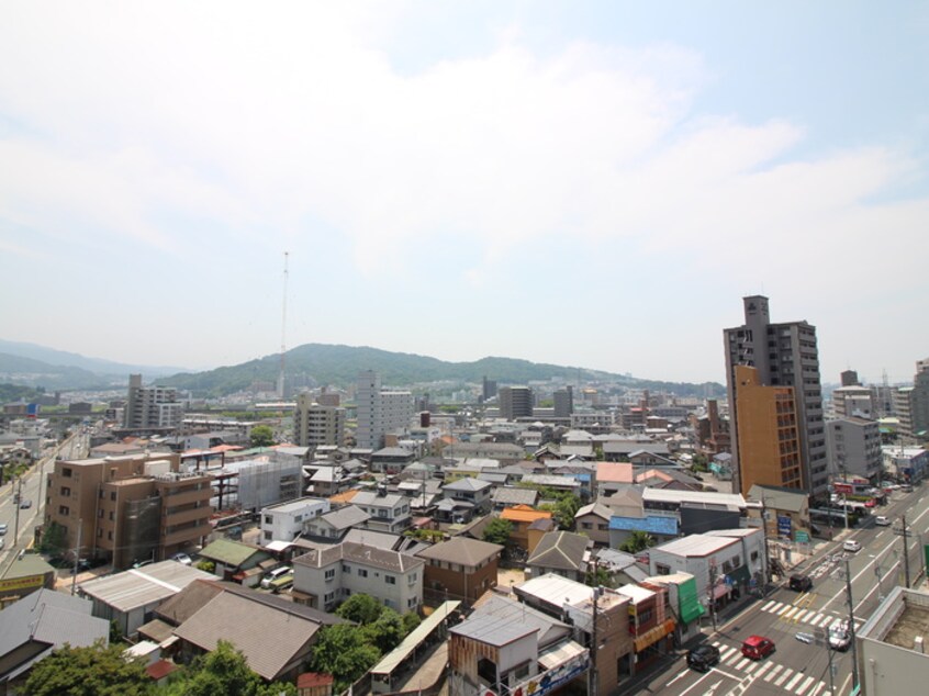 室内からの展望 サンシャイン祇園