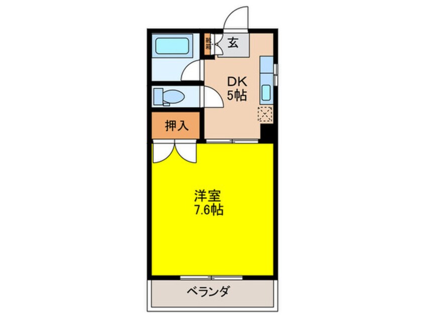 間取図 山陽ビル