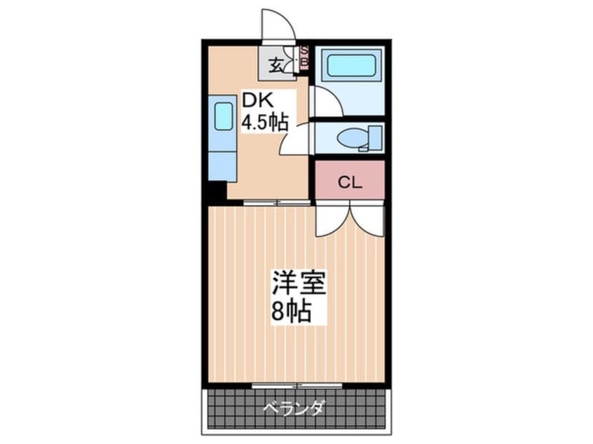 間取図 山陽ビル