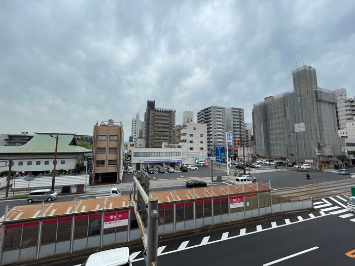 室内からの展望 山陽ビル