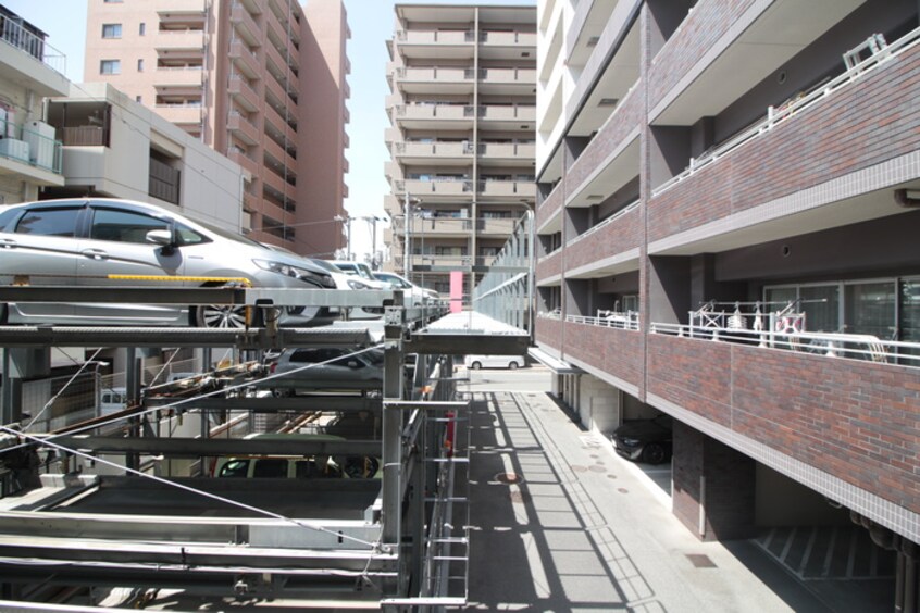 室内からの展望 山陽ビル