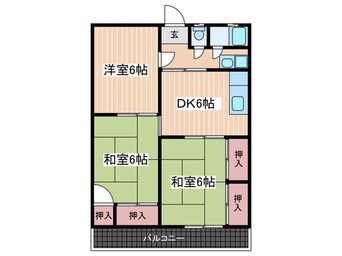 間取図 第２大野マンション