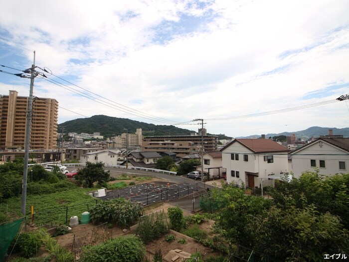 室内からの展望 リヴィエール戸坂Ⅲ