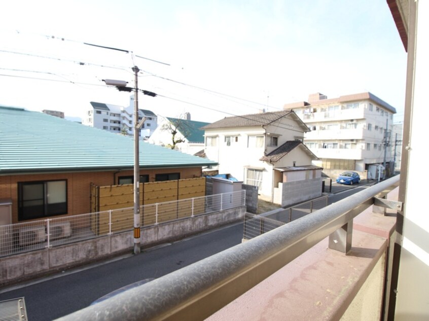 室内からの展望 コーポ西原