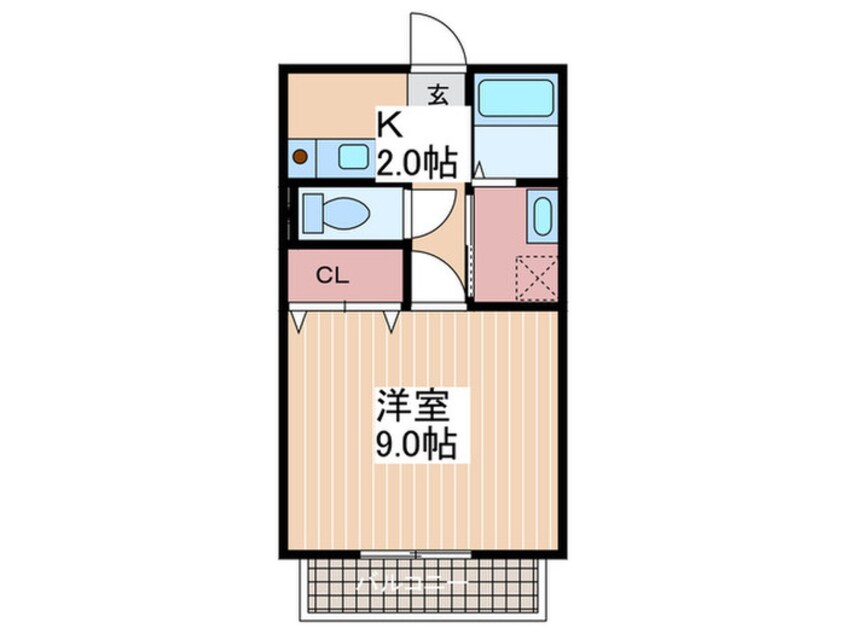 間取図 エクセレンス住本