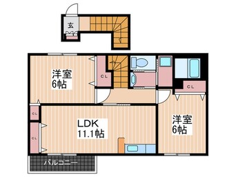 間取図 ソレイユ２番館