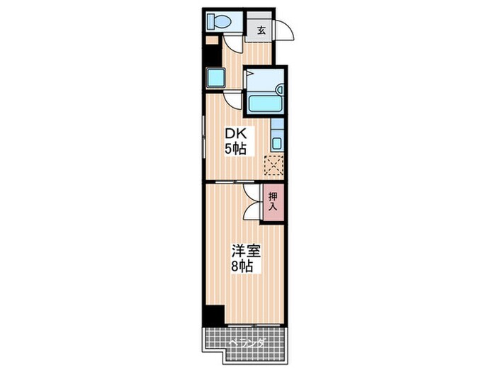 間取り図 アルモシティーハイツ