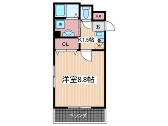 間取図 キャッスル大手町