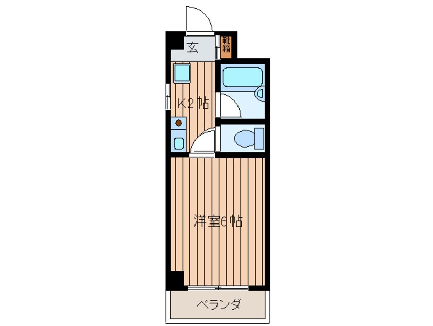 間取図 第５ガーデン