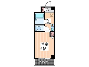 間取図 第５ガーデン
