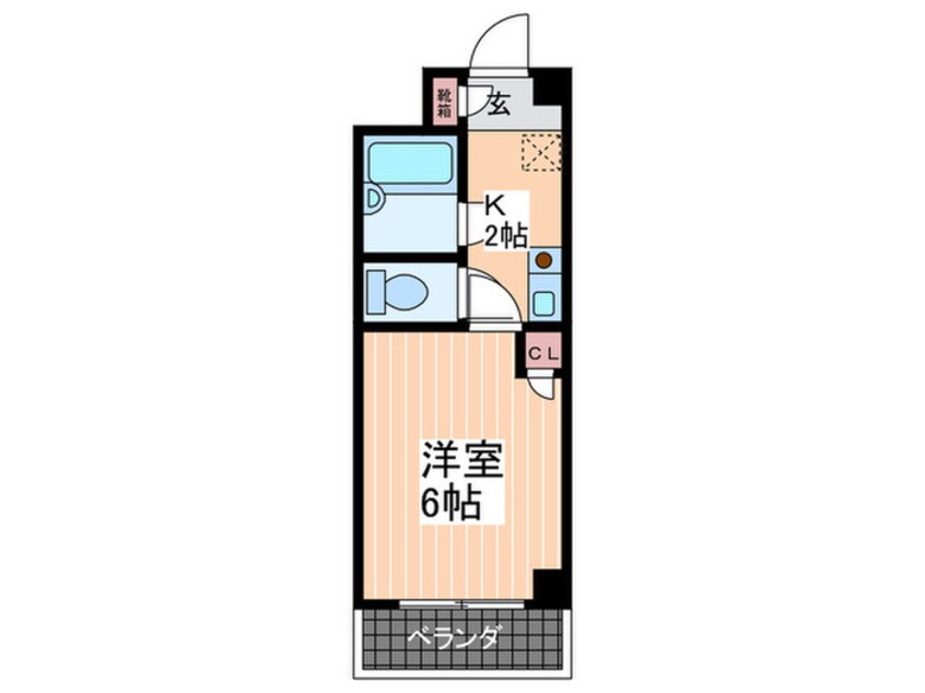 間取図 第５ガーデン