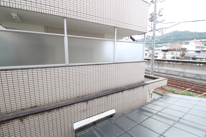 室内からの展望 世並ビル