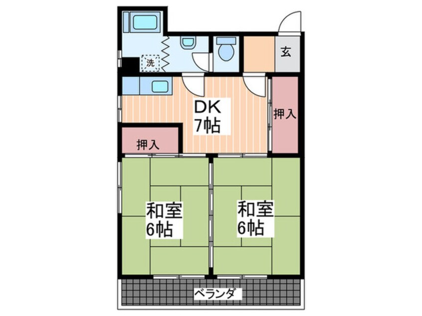 間取図 諏訪ビル