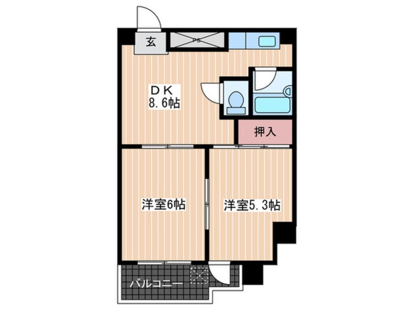 間取図 第３柴田ビル