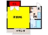 川本ビル 1Kの間取り