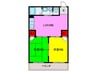 ＢＡＵＨＡＵＳ住吉 2LDKの間取り
