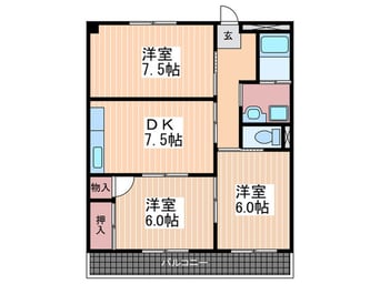 間取図 国光エクセレントビルディング