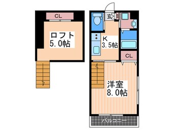 間取図 Vaste　Clair