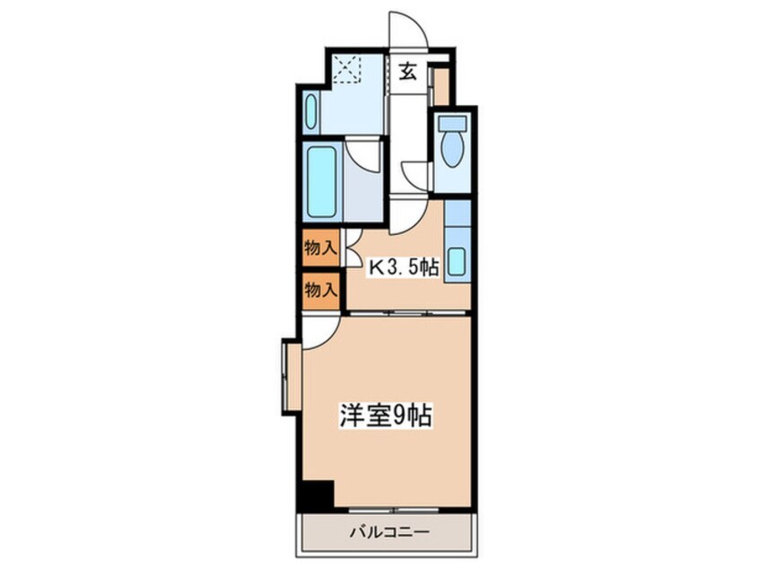 間取図 クロスデータビル７３