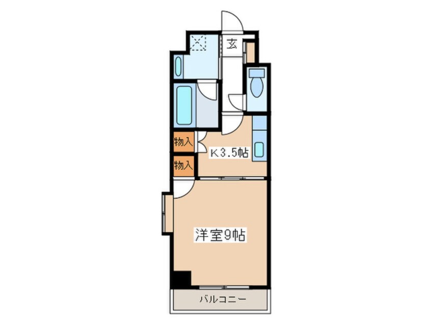 間取図 クロスデータビル７３