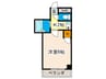 ユーアイビル 1Kの間取り