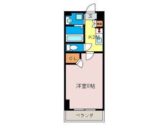 間取図 ノ－ブル大手町