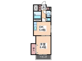 間取図 ラフィネ堺町