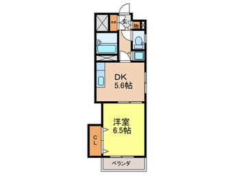 間取図 ラフィネ堺町