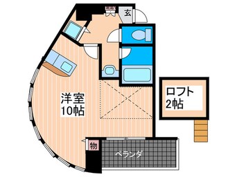 間取図 プロヴァンス東白島