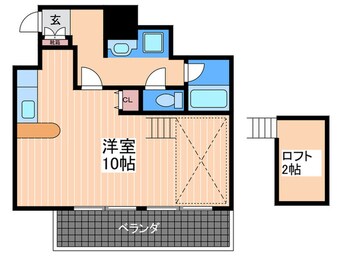 間取図 プロヴァンス東白島