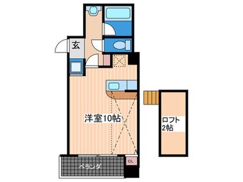 間取図 プロヴァンス東白島