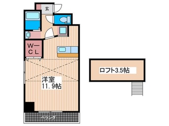 間取図 グランマーレ17