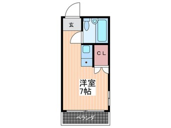 間取図 フォルテシモ住吉