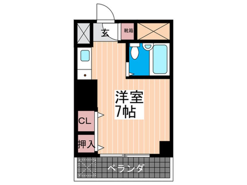 間取図 フォルテシモ住吉