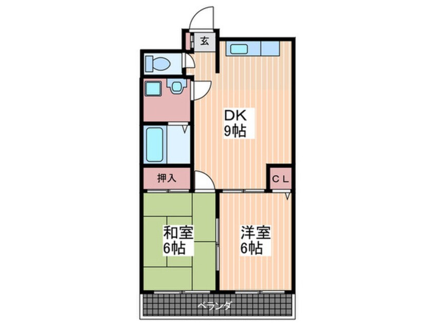 間取図 TOHAKUビル