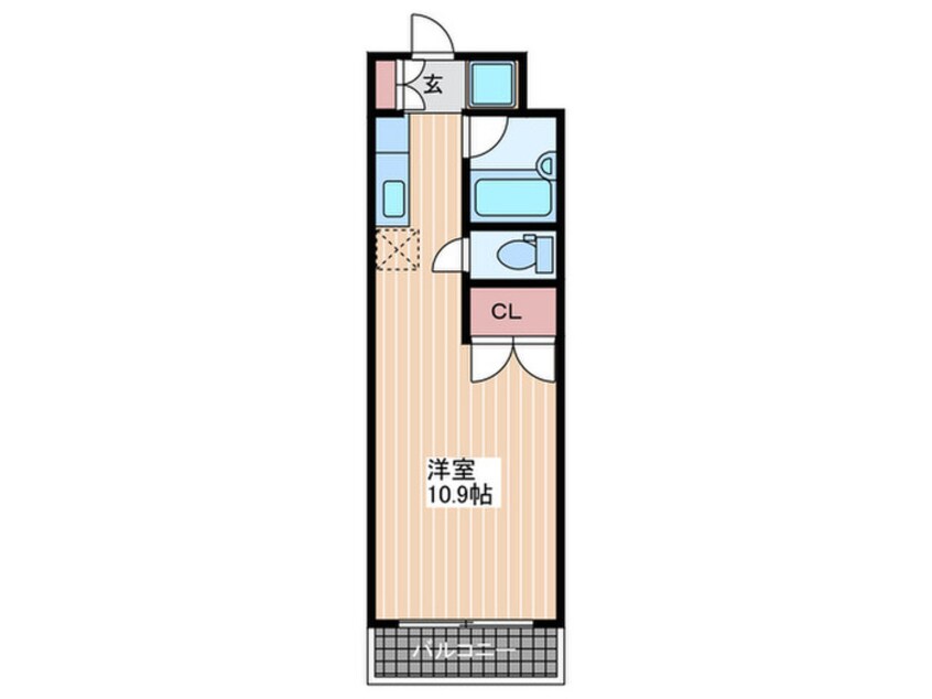 間取図 ヒルヴィスタ