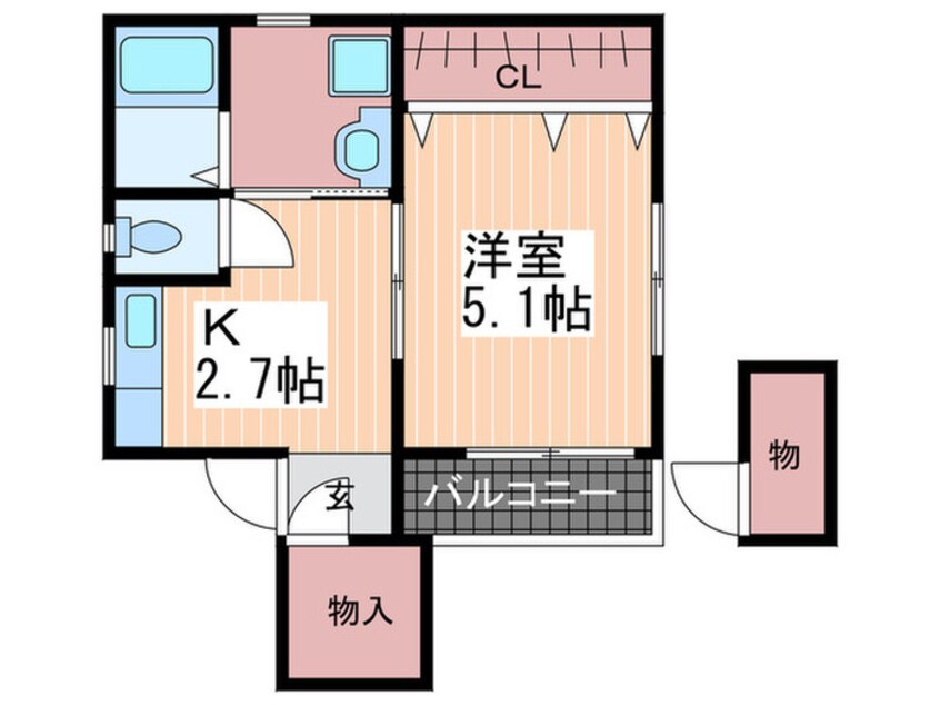 間取図 アイランドビル１９