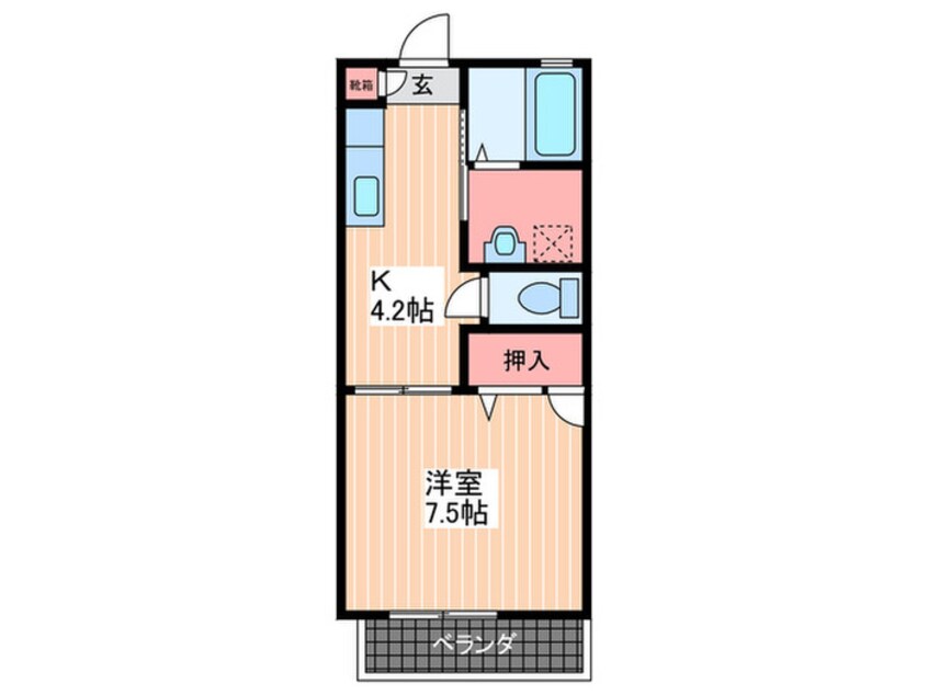 間取図 エスペランサ