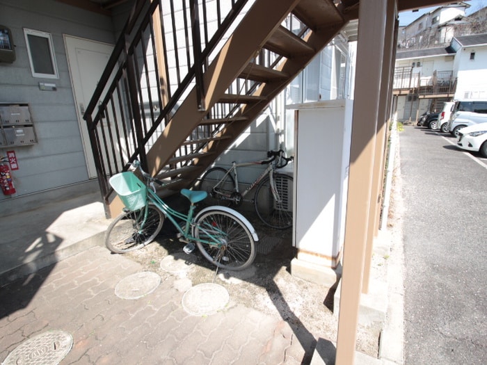 エントランス部分 神賀グリ－ンハイツ６棟